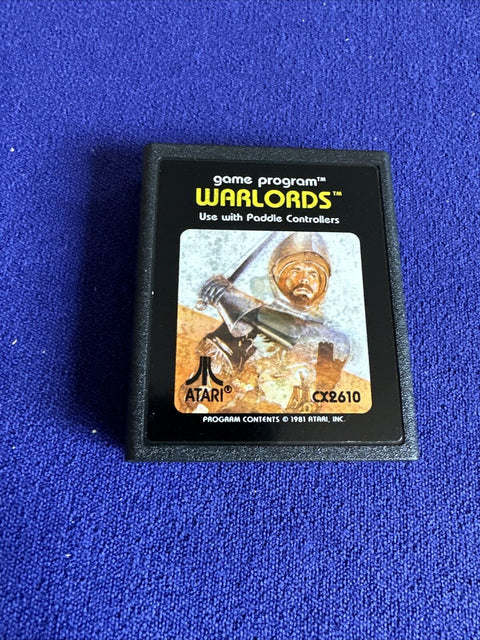Warlords (Atari 2600, 1981) CIB Complete In Box - Tested! * Side Of Box Faded*