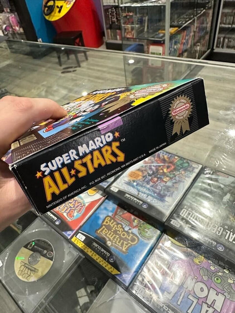 Super Mario All-Stars (Super Nintendo, SNES) Complete CIB - *GREAT CONDITION*
