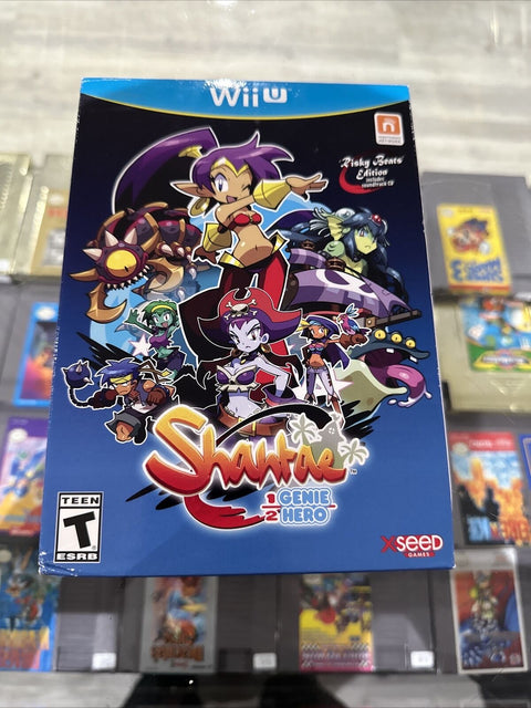 NEW! Shantae: Half-Genie Hero -- Risky Beats Edition (Nintendo Wii U) Sealed!