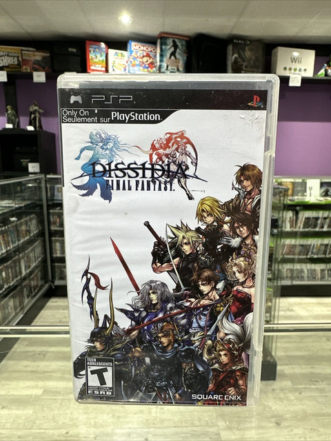 Dissidia Final Fantasy (Sony PSP, 2009) CIB Complete Tested!