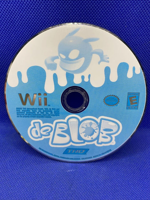 De Blob / DeBlob (Nintendo Wii, 2008) CIB Complete - Tested!