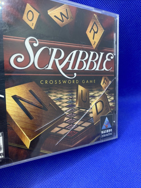Scrabble Crossword Game (Sony PlayStation 1, 1999) PS1 CIB Complete - Tested
