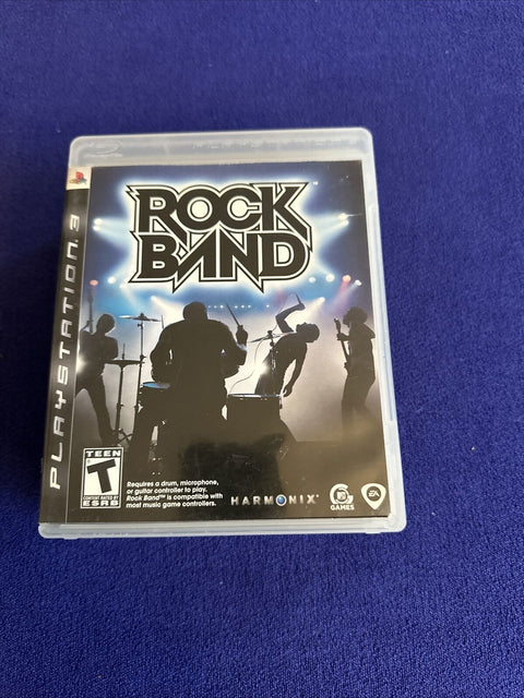 Lot Of 4 Music Games Rock Band Rocksmith (PlayStation 3) PS3 All Complete Tested