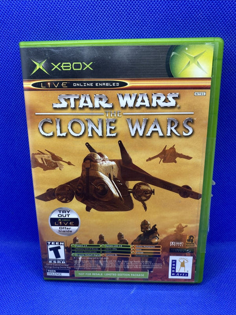 Star Wars: The Clone Wars/Tetris Worlds (Microsoft Original Xbox, 2003) Complete