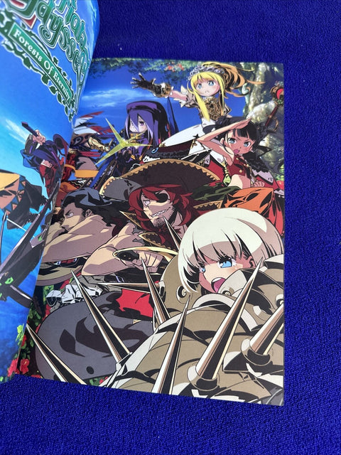 Etrian Odyssey Forests Of Eternity Pre Order Bonus Artbook Drowned City DS Clean