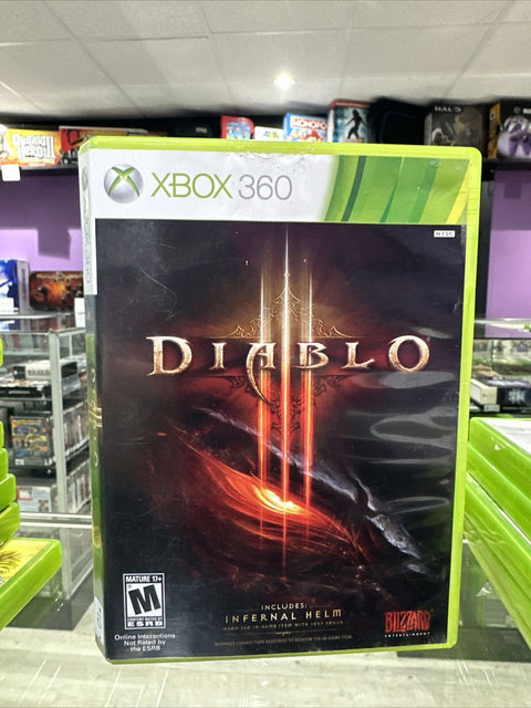 Diablo III 3 (Microsoft Xbox 360, 2013) Complete Tested!