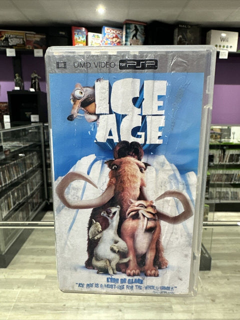 Ice Age (UMD, 2006) PSP Water Damaged Cover Art - Tested!