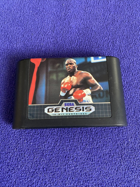James "Buster" Douglas Knockout Boxing (Sega Genesis, 1990) Authentic - Tested!