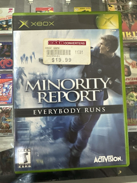 Minority Report (Microsoft Original Xbox, 2002) Tested!