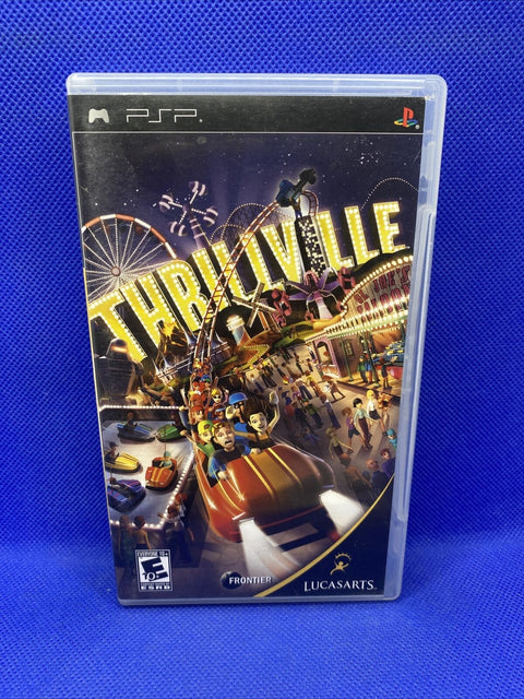 Thrillville (Sony PSP, 2007) CIB Complete w/ Park Guide - Tested!