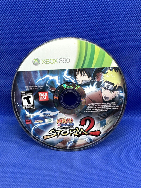 Naruto Shippuden: Ultimate Ninja Storm 2 (Microsoft Xbox 360, 2010) CIB Complete