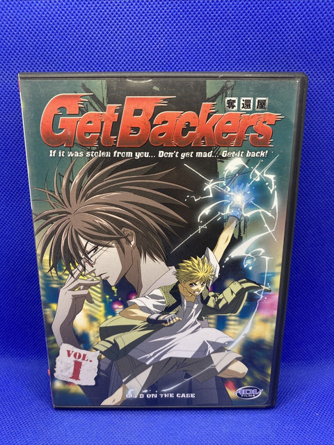GetBackers - Vol. 1: GB on the Case (DVD, 2004) Volume 1 Anime Region 1