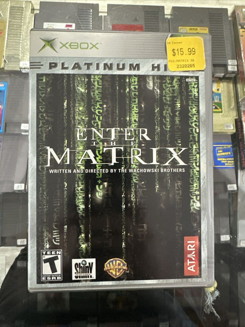 Enter the Matrix (Microsoft Original Xbox) Platinum Hits Complete Tested!