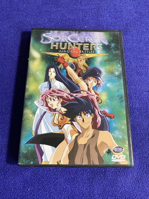 The Sorcerer Hunters DVD Lot of 2 - Magical Encounters + Magical Battles - Anime