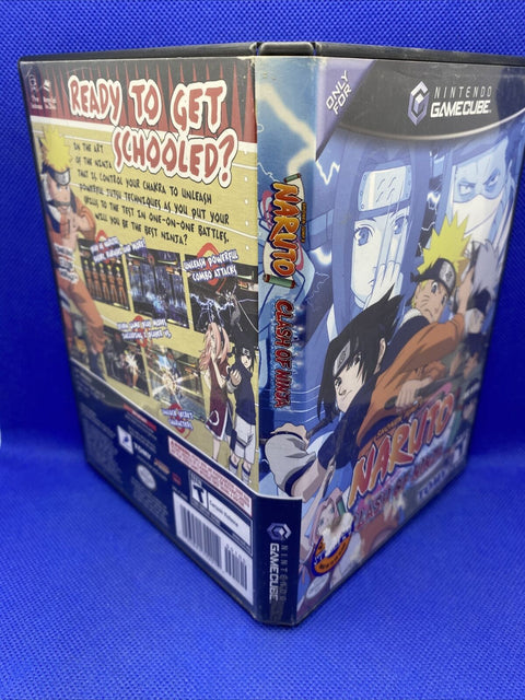 Naruto: Clash of Ninja - Black Label (Nintendo GameCube) No Manual - Tested!