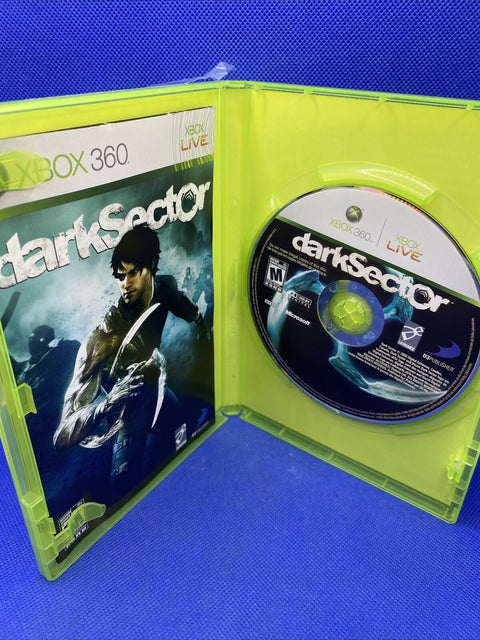 Dark Sector (Microsoft Xbox 360, 2008) CIB Complete - Tested!
