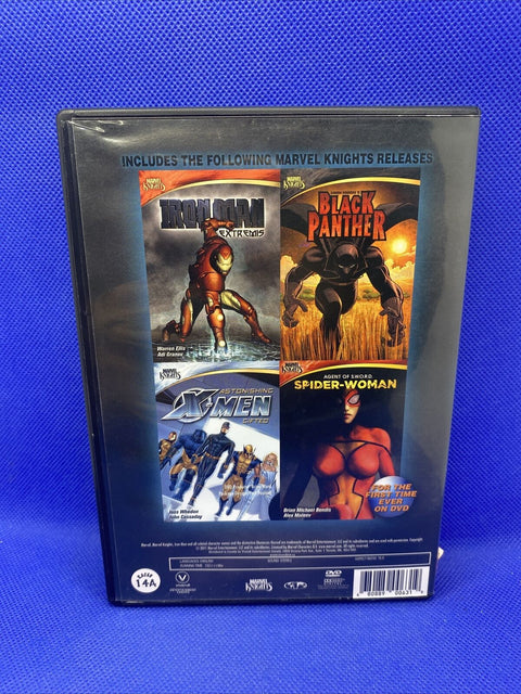 Marvel Knights: Collection - 4 Pack (DVD) Spider-Woman Black Panther Iron Man