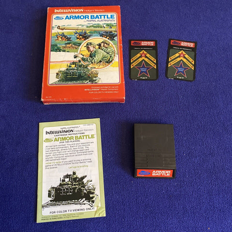 Lot Of 9 Intellivision Game Lot - All Complete CIB w/ Overlays