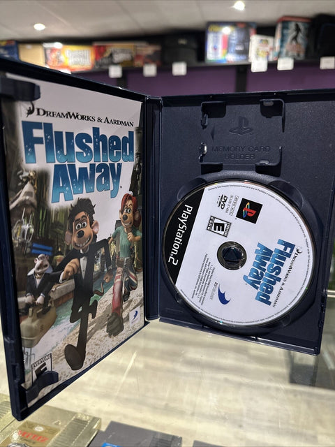 Flushed Away (Sony PlayStation 2, 2006) PS2 CIB Complete Tested!