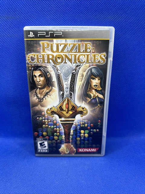 Puzzle Chronicles (Sony PSP, 2010) CIB Complete - Tested!