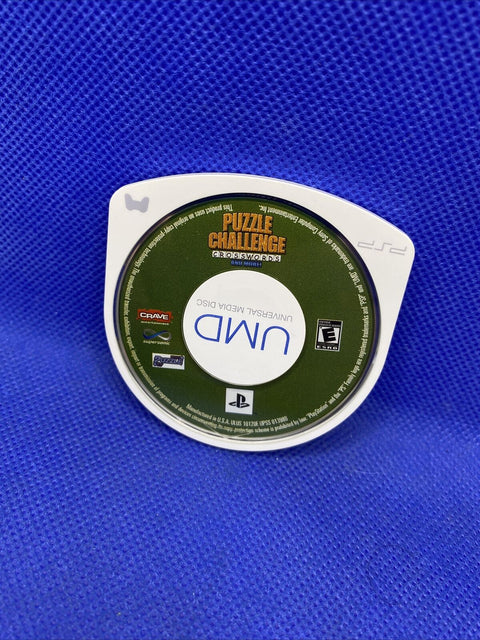 Puzzle Challenge: Crosswords and More (Sony PSP, 2006) CIB Complete, Tested!