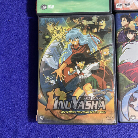 Lot Of 5 Inuyasha DVD’s - The Movie 1 2 4 Vol 21 35 36 - Region 1 Anime