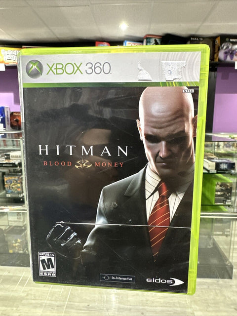 Hitman: Blood Money (Microsoft Xbox 360, 2006) Complete Tested!