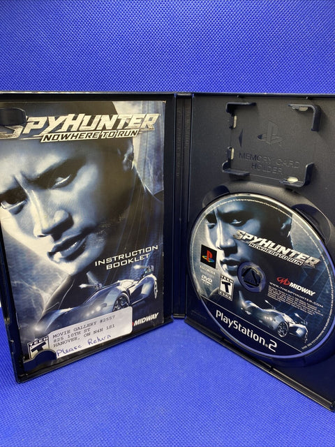 SpyHunter Nowhere To Run (Sony PlayStation 2, 2002) PS2 CIB Complete - Tested!
