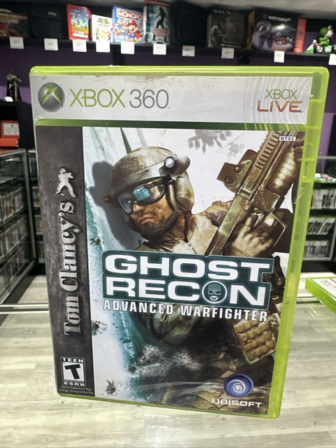 Tom Clancy's Ghost Recon: Advanced Warfighter (Microsoft Xbox 360) Complete