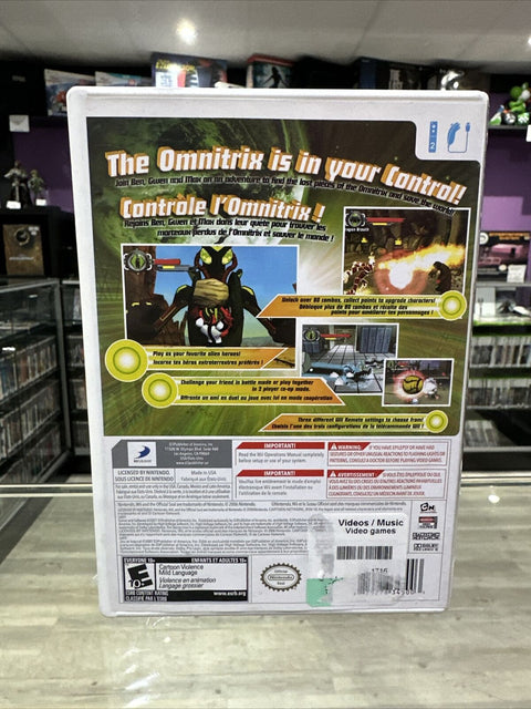 Ben 10: Protector of Earth (Nintendo Wii, 2007) CIB Complete Tested!