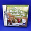 My Healthy Cooking + Weight Loss Coach Nintendo DS Lot of 2 Games - Complete