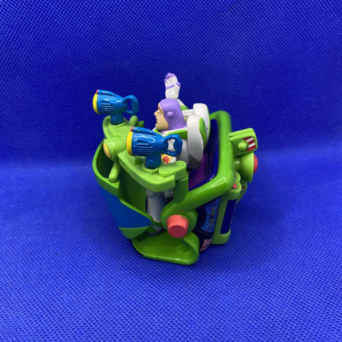 Buzz Lightyear Space Ranger Spin RETIRED Disney Parks Diecast Metal Toy Figure
