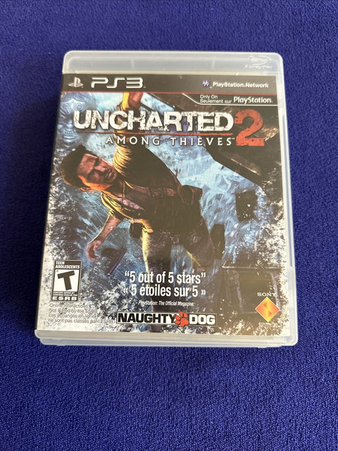 Uncharted 1 2 3 Black Label Trilogy Lot (PlayStation 3, PS3) Complete + Tested!