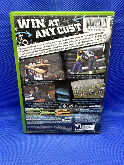 Blitz: The League (Microsoft Original Xbox, 2005) Complete - Tested!