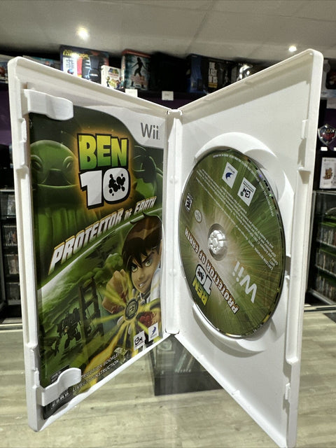Ben 10: Protector of Earth (Nintendo Wii, 2007) CIB Complete Tested!