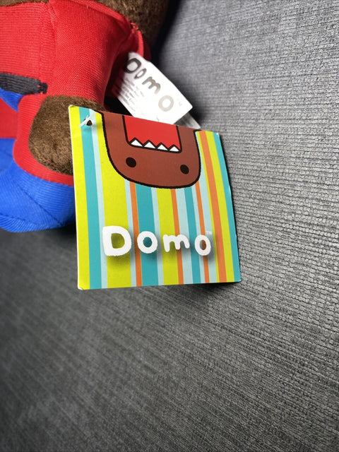 NEW! Superman Domo Plush 6” Inch w/ Cape + Tags - Officially Licensed Nanco 2011