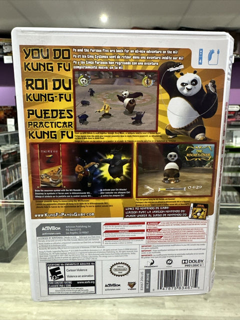 Kung Fu Panda: Legendary Warriors (Nintendo Wii, 2008) CIB, Complete Tested!
