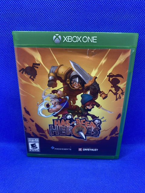 Has-Been Heroes GameStop Exclusive (Microsoft Xbox One, 2017) Tested!