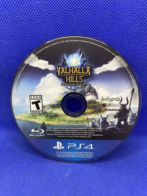 Valhalla Hills Definitive Edition (Sony PlayStation 4, 2016) PS4 - Tested!