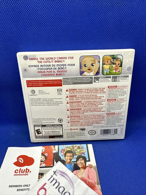Imagine Babyz 3D (Nintendo 3DS) CIB Complete - Tested!