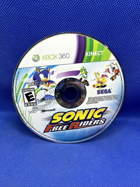 Sonic Free Riders (Microsoft Xbox 360, 2010) CIB Complete - Tested!
