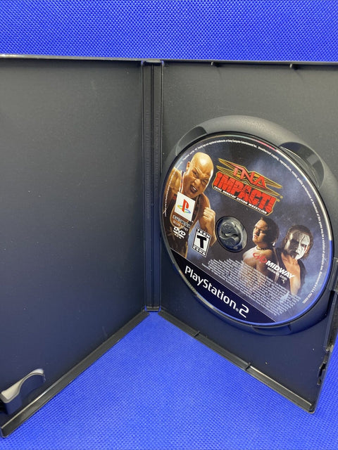 TNA Impact (Sony PlayStation 2, 2008) PS2 Tested!