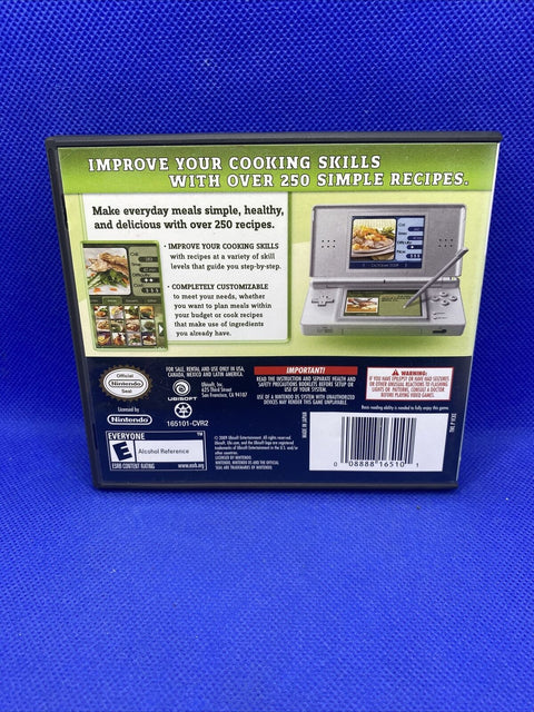 My Healthy Cooking + Weight Loss Coach Nintendo DS Lot of 2 Games - Complete