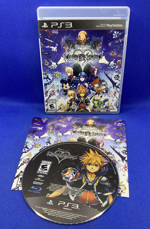 Kingdom Hearts HD 2.5 Remix (PlayStation 3, PS3 2014) PS3 CIB Complete Tested!