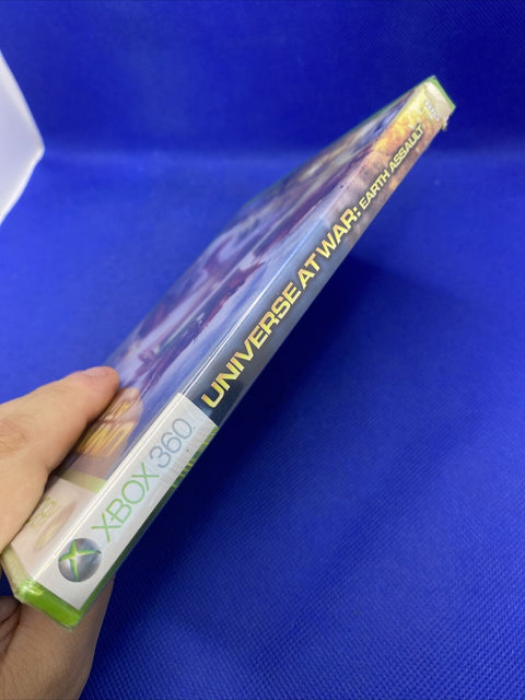 NEW! Universe at War: Earth Assault (Microsoft Xbox 360, 2008) Factory Sealed!