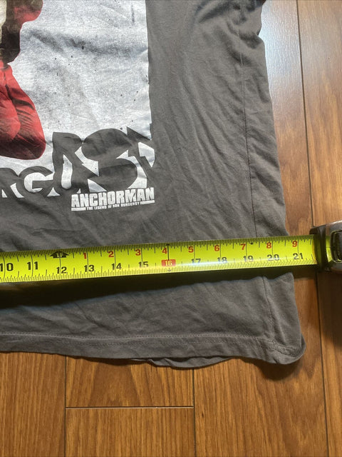 Ron Burgundy T-shirt Size Medium - 2014 Paramount Anchorman Official Movie Promo