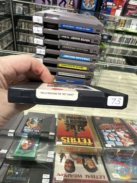Wally Bear and the No Gang (Nintendo NES, 1992) Authentic Cartridge Only Tested!