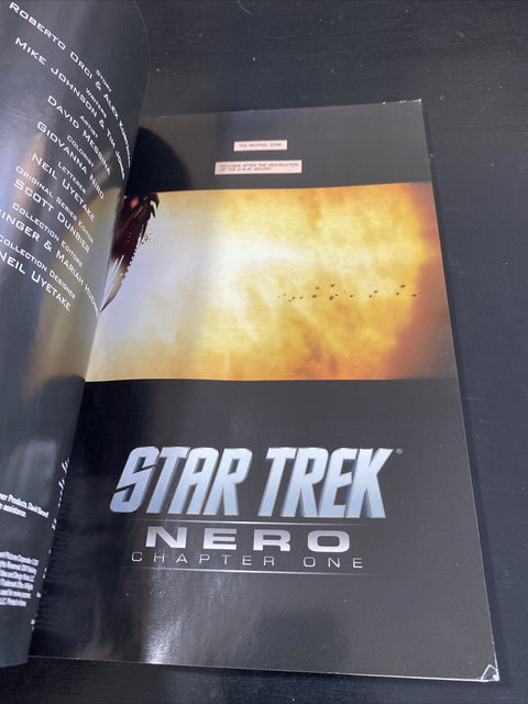 Star Trek Nero Graphic Novel IDW - Chapters 1-4 Collection Set Softcover