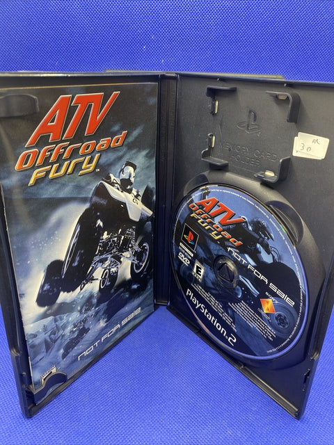 ATV Offroad Fury 1 + 2 Lot Black Label (PlayStation 2) PS2 CIB Complete Tested
