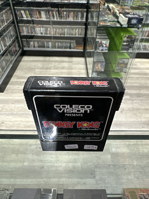 Donkey Kong (Colecovision, 1982) Authentic Cartridge + Manual - Tested!